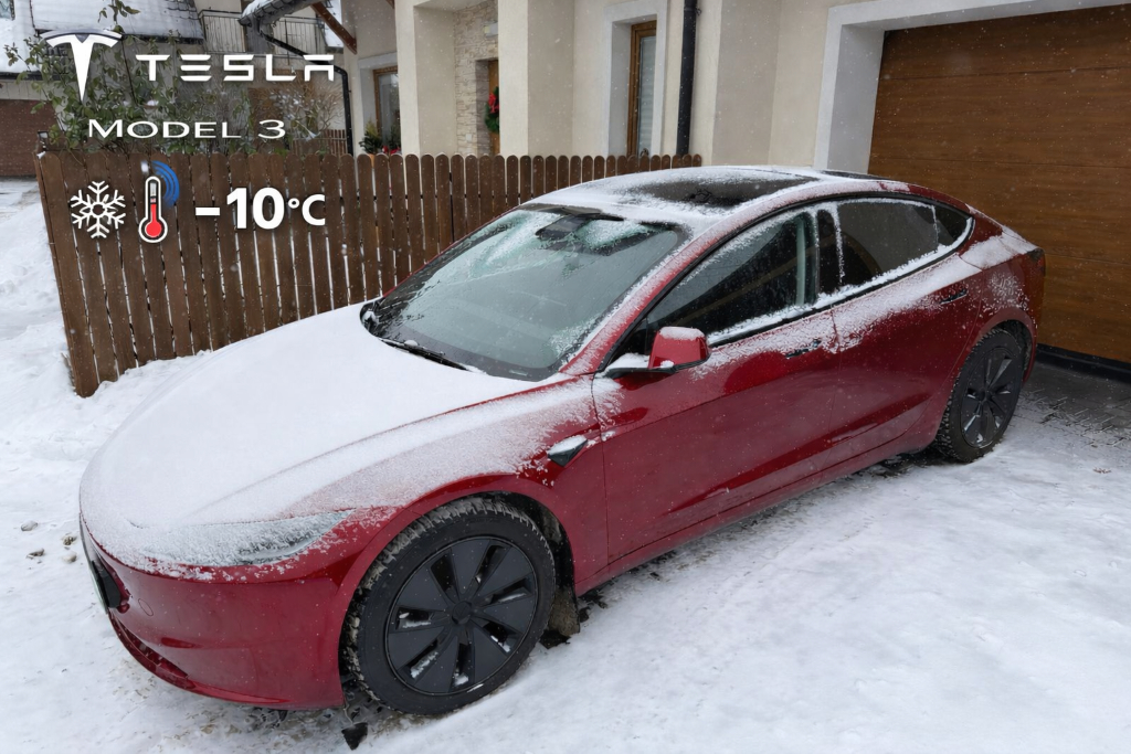 Ile prądu zużywa samochód elektryczny zimą? Rzeczywiste dane na przykładzie Tesli Model 3